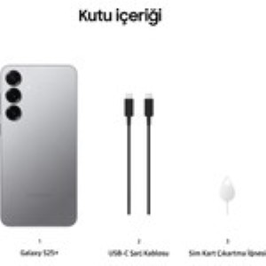 Samsung Galaxy S25+ 256 GB 12 GB Ram Gümüş Cep Telefonu (Samsung Türkiye Garantili) Samsung Galaxy S25+ 256 GB 12 GB Ram Gümüş Cep Telefonu (Samsung Türkiye Garantili)